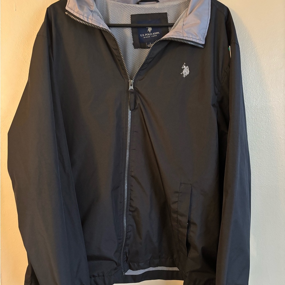 U.S. Polo Assn. Men's Black Jacket